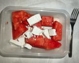 Foto del paso 2 de la receta: Sandía con queso fresco