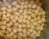 A picture of step 2 of Chana masala spicy.