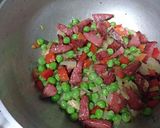 Foto del paso 2 de la receta Arroz con salami