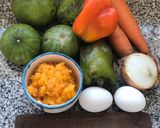 Foto del paso 1 de la receta: Tarta de verduras 🌽🥕🥔🧅