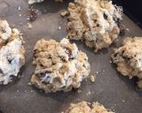 A picture of step 4 of Vegan Rock Cakes.
