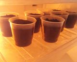 Foto langkah ke 4 dari resep Puding Cokelat Lembut Oreo 🍮 (Silky Chocolate Pudding with Oreo).