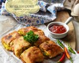 Foto langkah ke 6 dari resep Martabak Telur HOMEMADE.