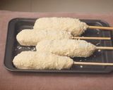 Foto langkah ke 8 dari resep Camilan Korea - Hotdog Kentang & Hotdog Indomime.