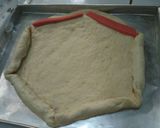 Foto langkah ke 20 dari resep Cheesy Bites Pizza | Pizza dgn pinggiran keju.