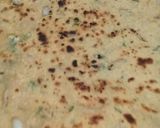 A picture of step 7 of Baisan ki roti.