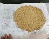 A picture of step 4 of Til Papdi Til Gud Patti Til Chikki.