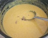 A picture of step 2 of Mango phirni pie.