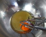 Foto langkah ke 2 dari resep Mochi Cake Coklat Lumer (1 Telur).