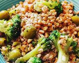 Foto del passaggio 6 della ricetta Insalata di farro e broccoletti
