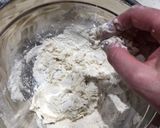 A picture of step 1 of Garlic & Rosemary Flatbreads.