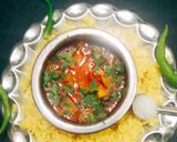 A picture of step 5 of Dudhi ki sabzi.