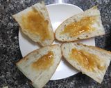 Hình bước làm 2 của món Bánh mỳ nướng phô mai