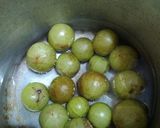 A picture of step 1 of Amla Achar.