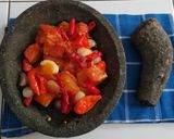 Foto langkah ke 3 dari resep Bakso Sambal Bawang Pedas.