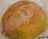Foto langkah ke 24 dari resep Matcha Ubi Ungu Kunyit Sourdough Bread.