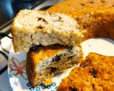Foto del paso 5 de la receta: Budín de avena con manzana, pera y banana saludable