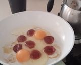 A picture of step 2 of Turkish Breakfast.