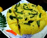 बेसन का ढोकला(besan ka dhokla recipe in hindi) रेसिपी चरण 6 फोटो