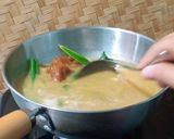 Foto langkah ke 2 dari resep Jenang/dodol labu kuning kukus.