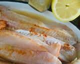 Foto del paso 1 de la receta: FILETES DE 🐟MERLUZA🐟 A LA CREMA DE QUESO ROQUEFORT🧀🫕🧀 Y QUESO CREMOSO 😋🤩🐟🫕🧀🍛🍶🐟