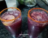 A picture of step 4 of Black Grapes Mint Mojito.