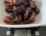 A picture of step 1 of Healthy snickers bar.