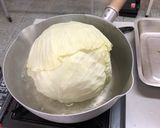 和風高麗菜捲(ロールキャベツ)的食譜步驟2照片