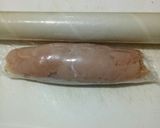 Hình bước làm 6 của món Ức Gà cuộn Trái Bơ chiên xù
