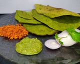 A picture of step 6 of Moong Dal Pudla.