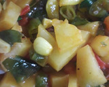 உருளைக்கிழங்கு தக்காளி பொரியல் ரெசிபி ஸ்டேப் 2 புகைப்படம்