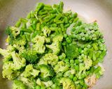 عکس مرحله 2 از دستور پلو با سبزيجات سبز ! 🥒🥦🥗