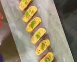 A picture of step 9 of Tamagoyaki (Japanese Omelette).