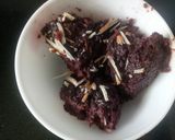 A picture of step 7 of Beetroot Halwa.