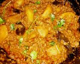A picture of step 2 of Lamb mince curry.