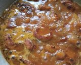A picture of step 9 of Chena and Raw Banana Kofta curry.