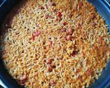 Foto del paso 4 de la receta Arroz con chistorras y piquillos al brandy