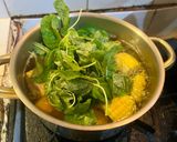 Foto langkah ke 3 dari resep Sayur Bening Bayam, Labu dan Jagung.