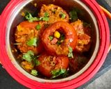 A picture of step 6 of Stuffed Tomato.