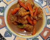 Foto langkah ke 5 dari resep Kare ayam pedas "bumbu desaku".