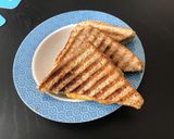A picture of step 3 of Potatoes grilled cheese sandwich.