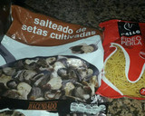 Foto del paso 1 de la receta: Fideos con salchichas y setas
