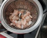 Foto del paso 4 de la receta: Arroz integral con 5 delicias sin gluten🍲🫛🥚🥓🥕🍤😋👌🏼👏🏼