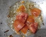 A picture of step 5 of Kadhai Paneer.