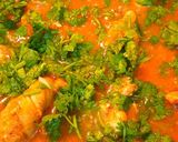 A picture of step 3 of Mexican style chicken stew.