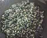 A picture of step 2 of Sprouted Black Mung Bean Poha.