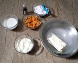 A picture of step 2 of Mango ice cream.