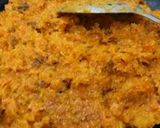 A picture of step 4 of Suji Gajrela.