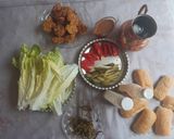 عکس مرحله 2 از دستور فلافل کنجدی با سس مخصوص انبه