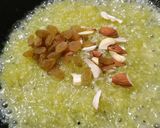 A picture of step 6 of Papaya Halwa.
